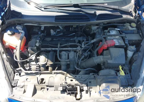 2018 Ford Fiesta Se из США, поврежденный, VIN 3FADP4BJ3JM140249